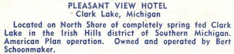 Pleasant View Hotel and Dance Pavillion - Vintage Postcard (newer photo)